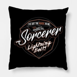 SORCERER Fantasy RPG GM Dungeon Game Master DM boardgame tee Pillow