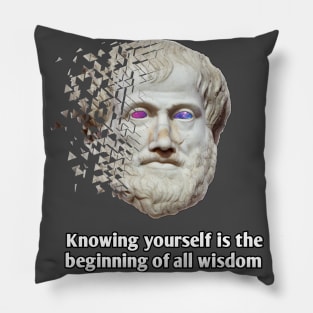 Aristotle Wisdom Pillow