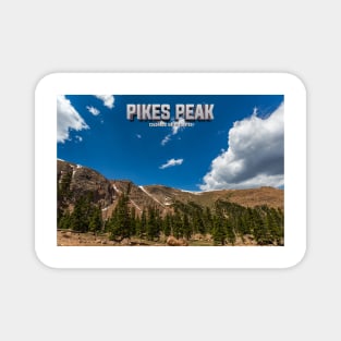 Pikes Peak Colorado Magnet