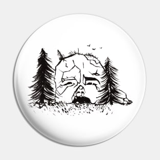 Cave of the Crying Babe Pin