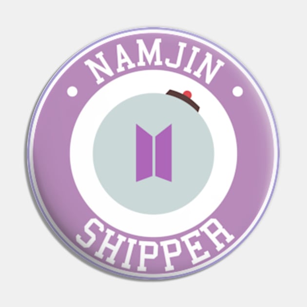 BTS Namjin namjoon seokjin shipper logo emblem typography Pin by Oricca