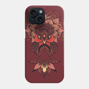 Owl Mandala Phone Case