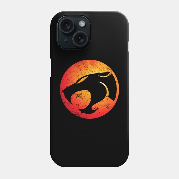 Eye of Panther - 1985 Glowing Vintage CREST Phone Case by SALENTOmadness