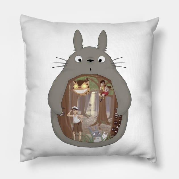 My Neighbor Pillow by Bribritenma