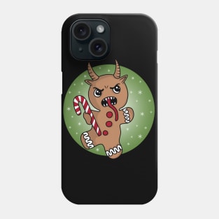 Gingerbread Krampus Phone Case