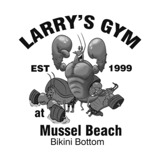 Larry's Gym At Mussel Beach by positive_negativeart