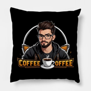 Coffee Gamer Pillow