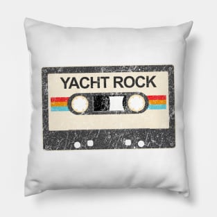 kurniamarga vintage cassette tape Yacht Rock Pillow