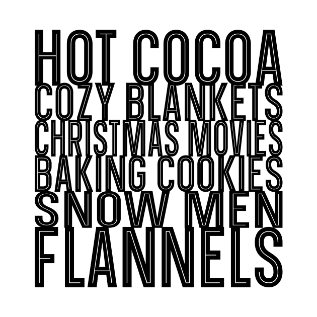 Hot Cocoa Cozy Blankets Christmas Movies by CB Creative Images