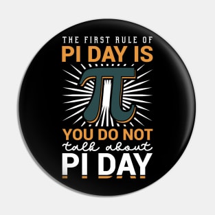 Funny Pi fight club parody Pin