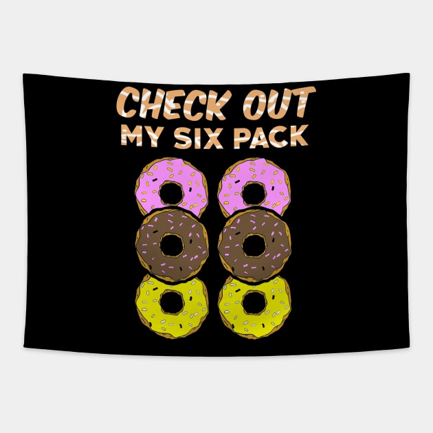 Check out my six pack Tapestry by captainmood