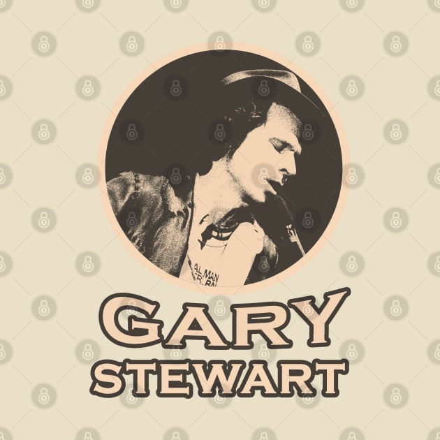 gary stewart singing by freshtext Apparel10