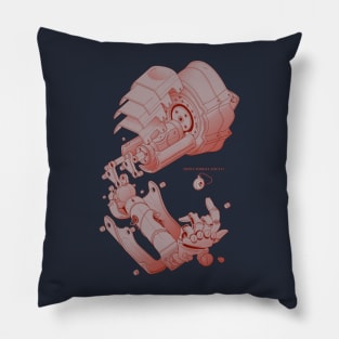 Elric arm red Pillow