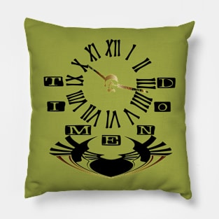 clock of death Pillow