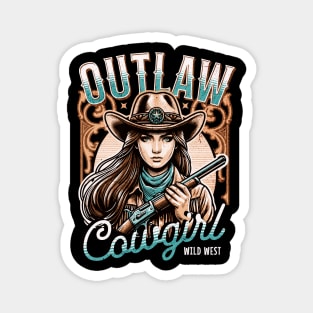 Cow girl Magnet