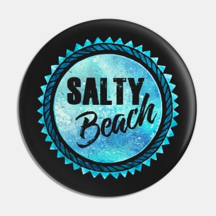 Salty Beach Pin