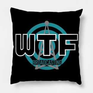 WTFB - Radio Logo Pillow