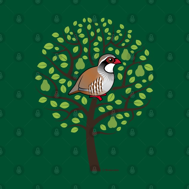 Birdorable Partridge in a Pear Tree by birdorable