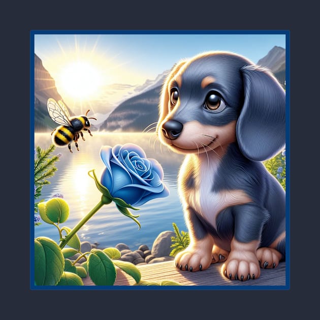 Doxie & Bee by PlayfulPandaDesigns