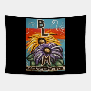 Black Lives Matter Bloom Tapestry