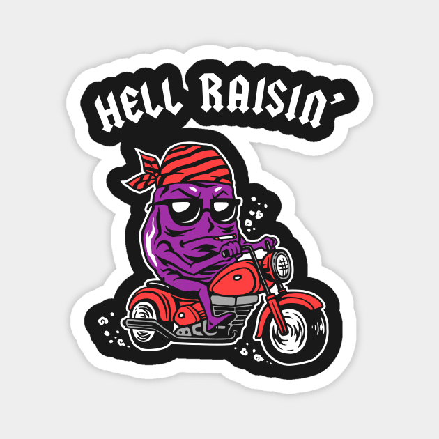 Hell Raisin Magnet by dumbshirts