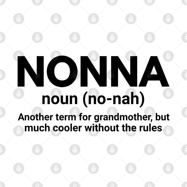 Nonna - Grandmother by Textee Store