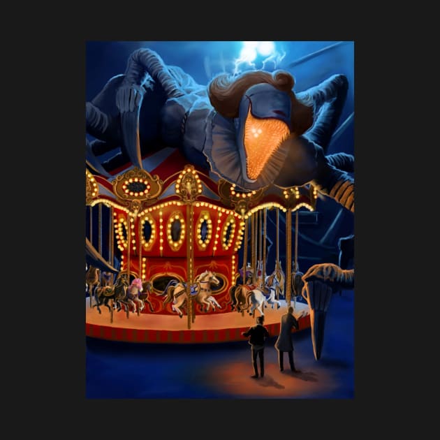 Terrifying Carousel by ALStanford