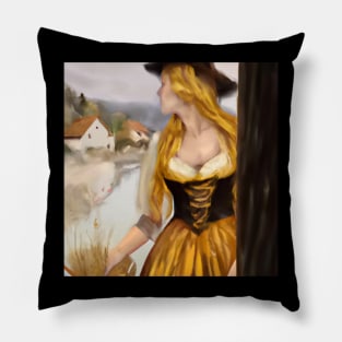 witch art Pillow