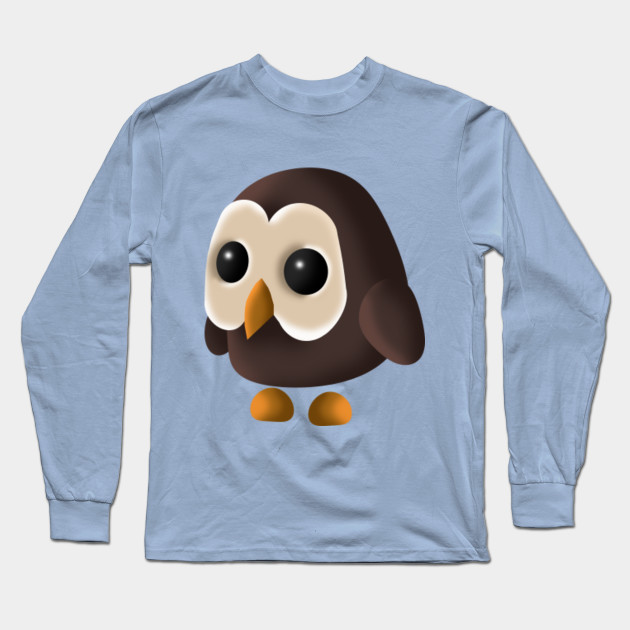 Adopt Me Owl Adopt Me Long Sleeve T Shirt Teepublic - roblox adopt me owl picture