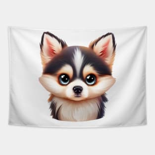 Barktacular Pomsky Tapestry