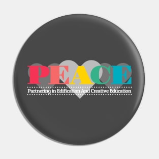 PEACE Homeschool Co-op Pin