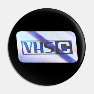 VHS Sticker Pin