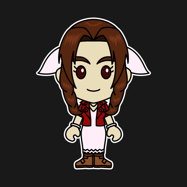 Chibi Aerith by Chibi Pops