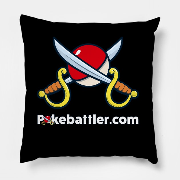 Pokebattler - Logo Text Pillow by pokebattler_com