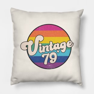 Vintage 79 Pillow