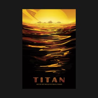 Titan - NASA Poster T-Shirt
