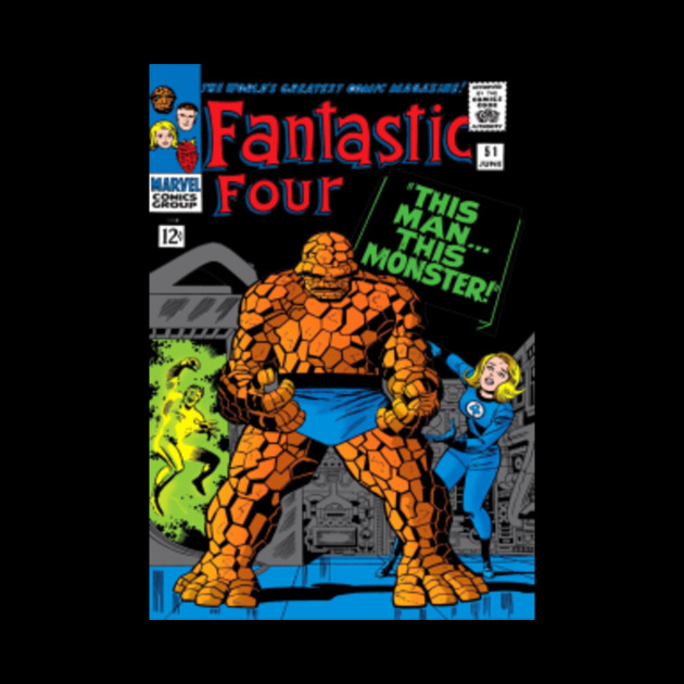 This Man This Monster - Fantastic Four - Phone Case
