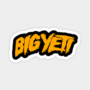 Yellow Big Yeti Magnet