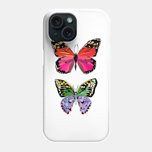 Two beautiful butterflies Phone Case