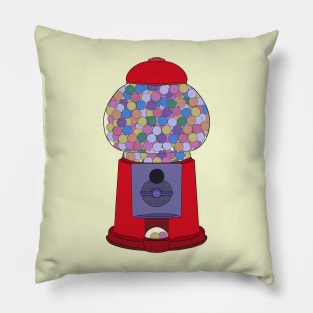 A Candy Gumball Machine Pillow