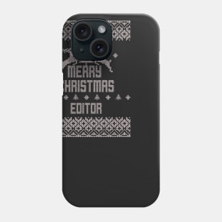 Merry Christmas EDITOR Phone Case