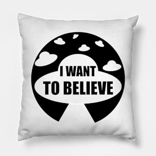 I want to believe - UFOs Pillow