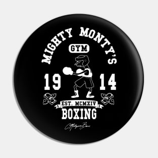 Mighty Monty's Boxing Gym Pin