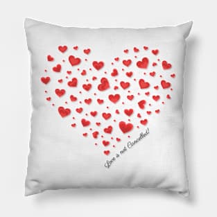 Love is not Cancelled! Pillow