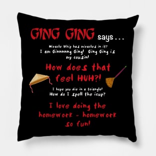 Ging Ging -wh Pillow