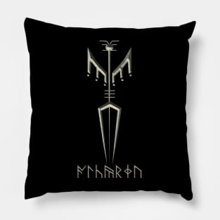 Valkyrie Symbol Pillow