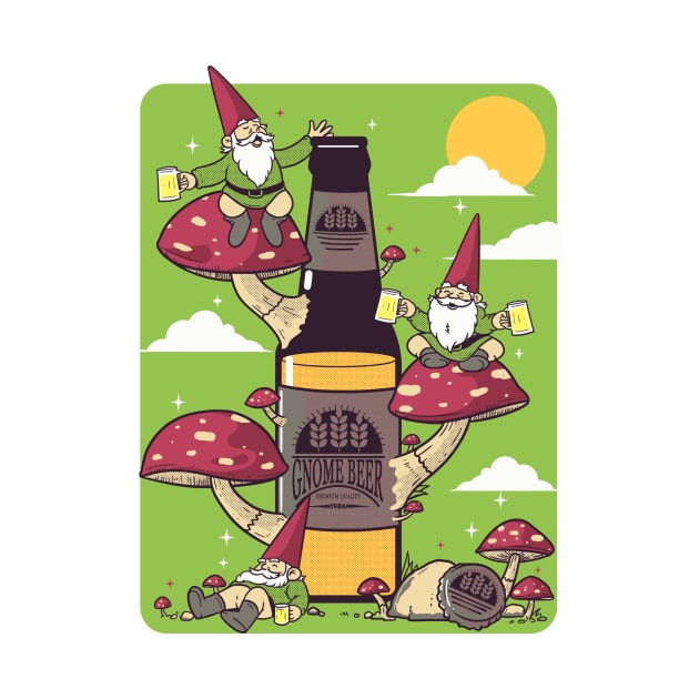 Gnome Beer by Eoli Studio