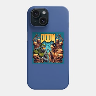 Doom Guy vs. Evil Dead Phone Case