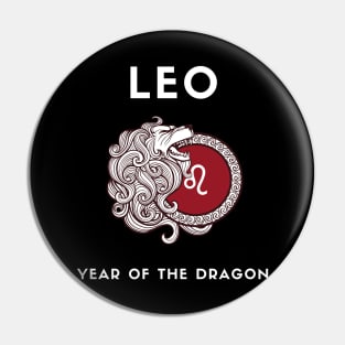 LEO / Year of the DRAGON Pin