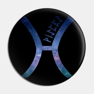 Piscis Galaxy Pin